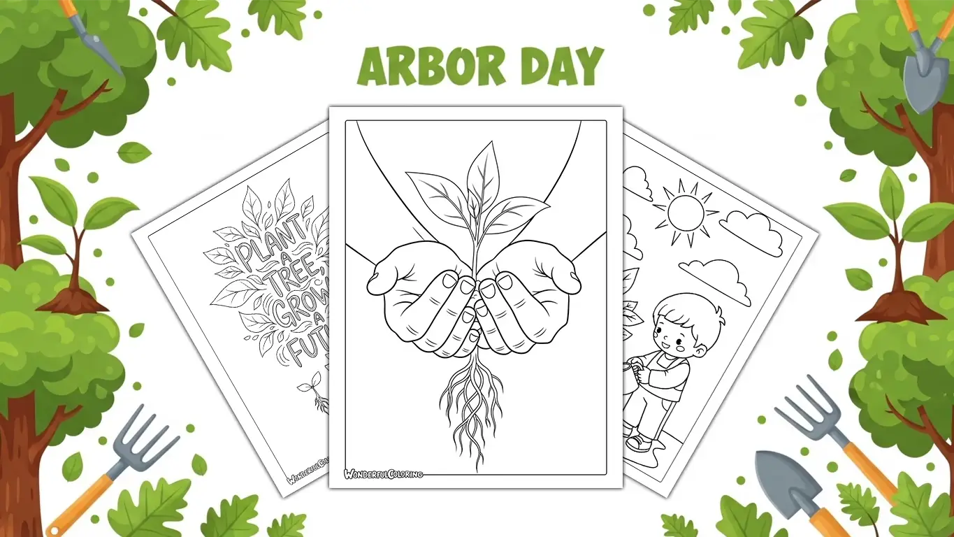 Arbor Day Coloring Pages