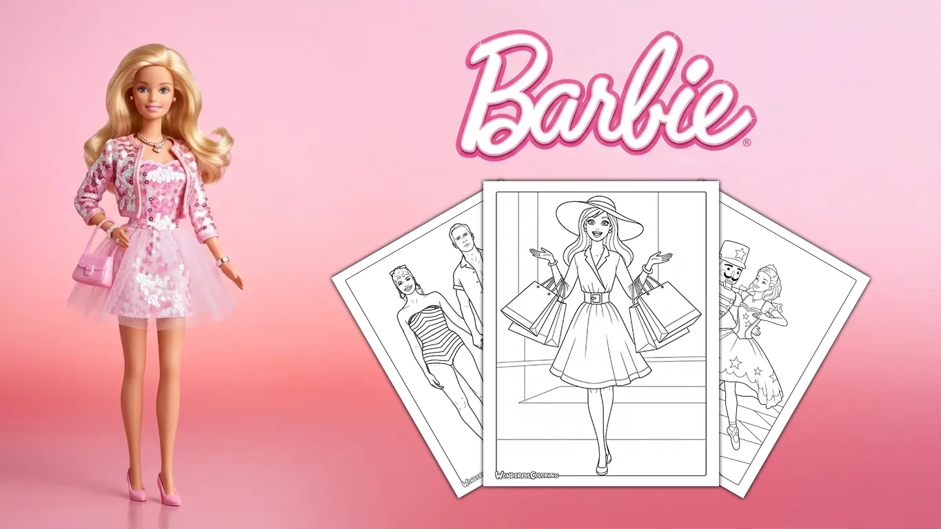 Barbie Coloring Pages